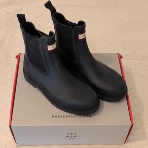 Hunter Commando Chelsea Rain Boots
